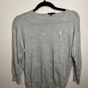 Like New Small J.Crew "!" 100% Merino Wool (Thin)